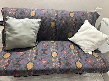 Divano letto Ikea bianco sfoderabile