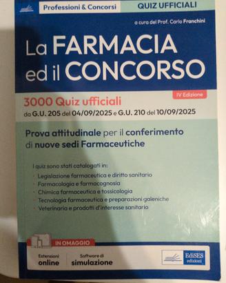 libro per concorso di farmacia