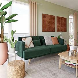 DIVANO LETTO come nuovo solo ritiro a mano