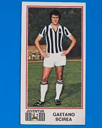GAETANO SCIREA 184 figurina PANINI 1974 Juventus