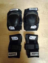 Set protezioni roller skate adulto