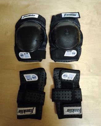 Set protezioni roller skate adulto