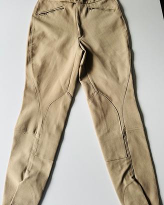 Pantaloni uomo-Cavallerizzo, beige tg. 48-Vintage 