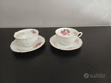 set 2 tazze da the' vintage