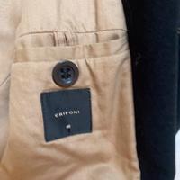 Cappotto uomo 3/4 nero GRIFONI