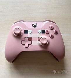 Joystick Xbox one minecraft rosa - minecraft pig