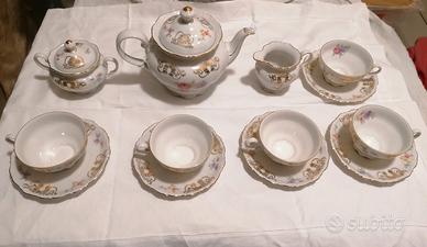 Servizio da the in porcellana Seltmann Bavaria