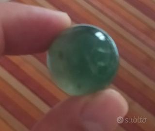 Sfera palla di Fluorite naturale verde