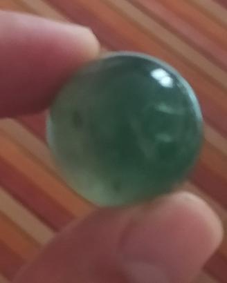 Sfera palla di Fluorite naturale verde
