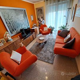 salotto stile Gigi Radice 