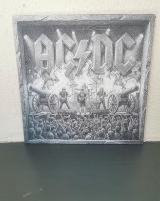 Quadretto AC/DC Rock