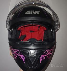 Casco integrale donna Givi 50.6 Mendhi + Interfono