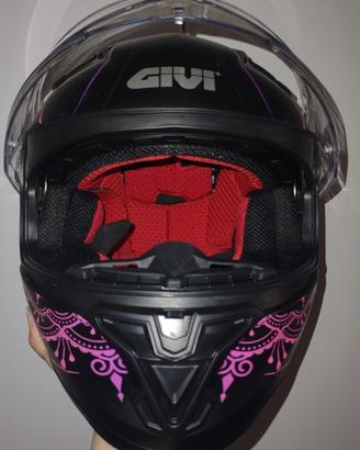 Casco integrale donna Givi 50.6 Mendhi + Interfono