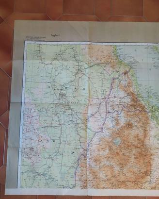 Mappe Colonie Italiane Africa Orientale 1935