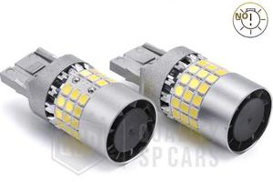 2 Lampadine LED T20 W21W Super CANbus Luce Bianca