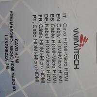 Cavo micro HDMI a HDMI 