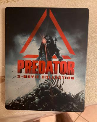 Predator 3 movie steelbook bluray ita