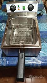 Friggitrice professionale in acciaio inox
