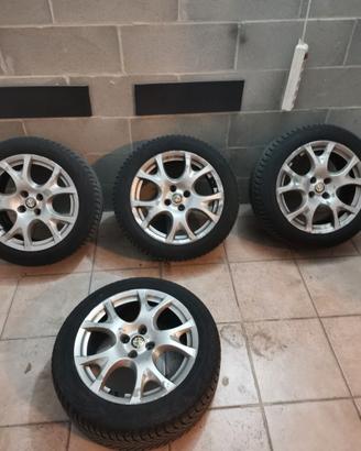Cerchi e gomme alfa romeo mito