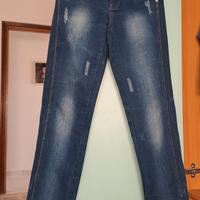 jeans donna linea diritta sarah chole