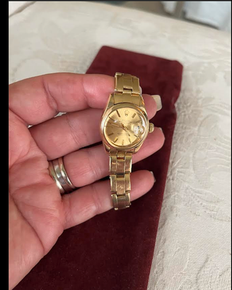 ROLEXoysterPERPETUALdatejustOROLOGIOoro18kt28mm