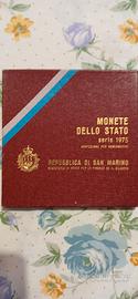 Monete san marino 1975