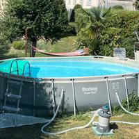 Piscina 5x3 con pompa nuova a sabbia