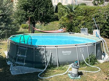 Piscina 5x3 con pompa nuova a sabbia