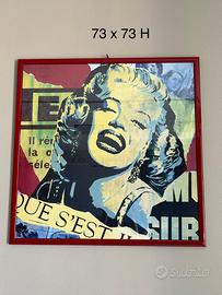 N. 2 quadri Marilyn Monroe