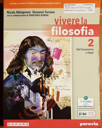VIVERE LA FILOSOFIA VOL.2 ISBN 9788839538819