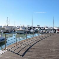 Appartamento sul porto di Bocca di Magra giardino