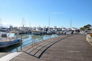 Appartamento sul porto di Bocca di Magra giardino