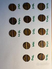 Gettone Telefonico con segno della Zecca