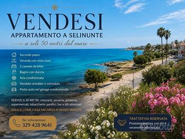 APPARTAMENTO A SELINUNTE A POCHI M.DALLA SPIAGGIA 