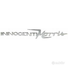 Scritta Emblema Targhetta auto Innocenti Morris