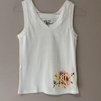 Top bianco Calvin Klein Jeans