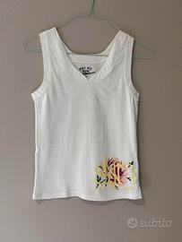 Top bianco Calvin Klein Jeans