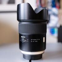 Tamron SP 45mm f/1.8 Di VC USD _ attacco canon EF