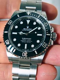 Rolex Sub no data 41mm 124060 nuovo 2025 full set 