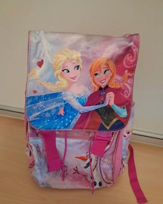 Zaino Scuola Estensibile Disney Frozen