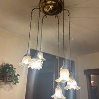 Lampadario a sospensione artigianale 