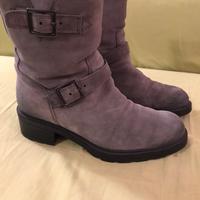 Stivaletto Hogan Montone Grigio Donna 37