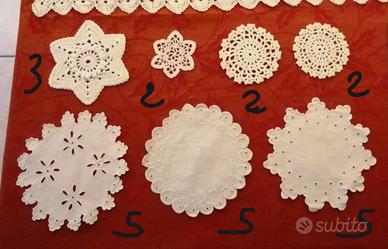 centrini ed altro, fatti a mano