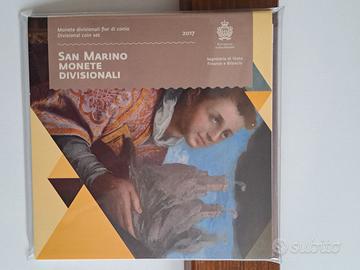 Divisionale San Marino, anno 2017, 8 valori, FDC