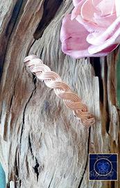 Bracciale curativo in rame handmade unisex
