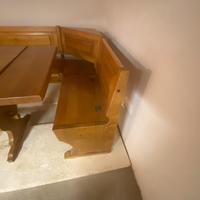 Panca angolare tavernetta