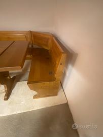 Panca angolare tavernetta