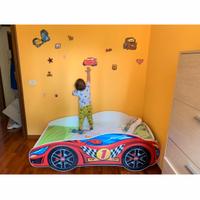Letto a forma di macchina cars