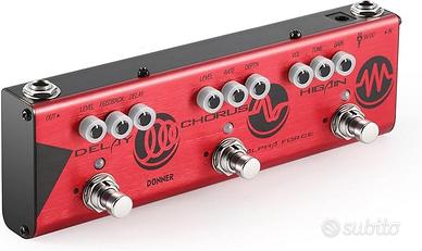 Donner Pedale effetto multi chitarra Alpha Force 3