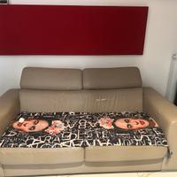 Divano letto in vera pelle poltrone e sofa